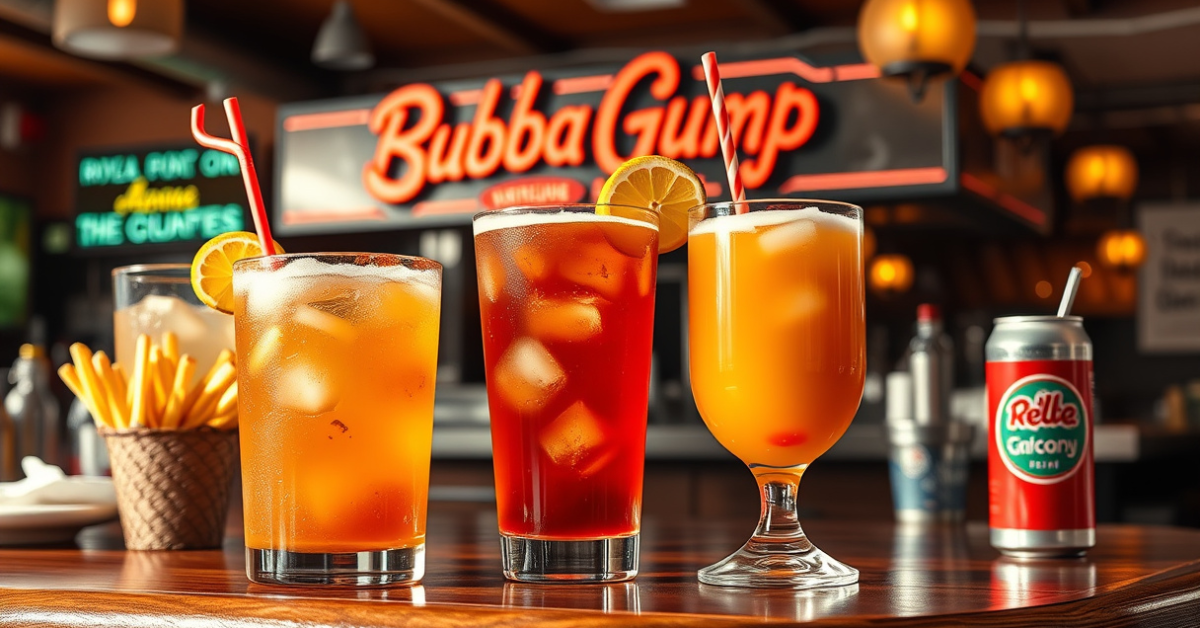Bubba Gump Drink Menu With Prices For 2026
